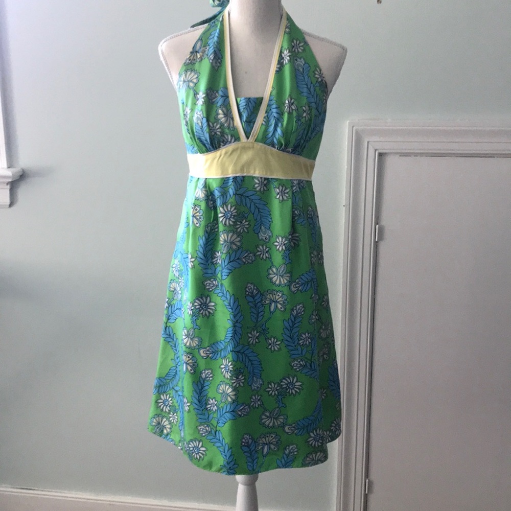 Lilly Pulitzer halter dress